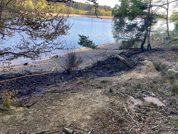 Brand Dreilägerbachtalsperre Roetgen