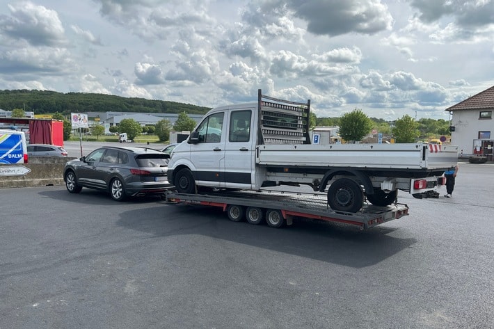 Kontrolle Güterverkehr A7 Malsfeld