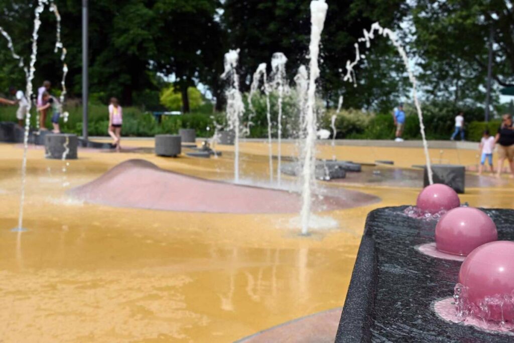 Wasserspielplatz am Deutschen Eck