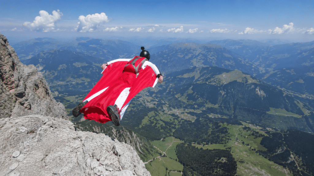 Deutscher Wingsuit-Pilot
