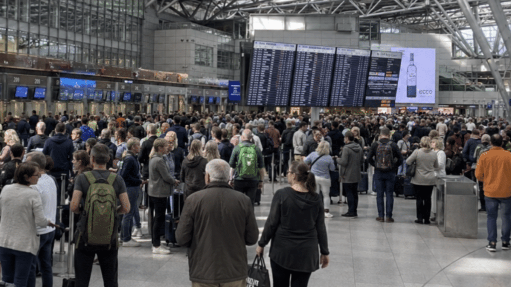 Flughafen Hamburg geräumt
