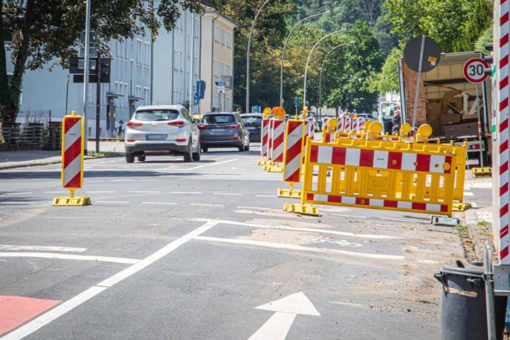Kanalbaumaßnahmen Mainzer Straße Koblenz