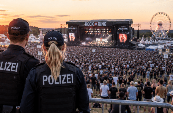 Positive Polizeibilanz Rock am Ring