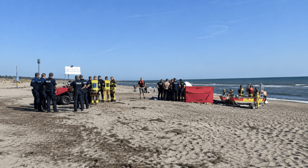 Badeunfall meer