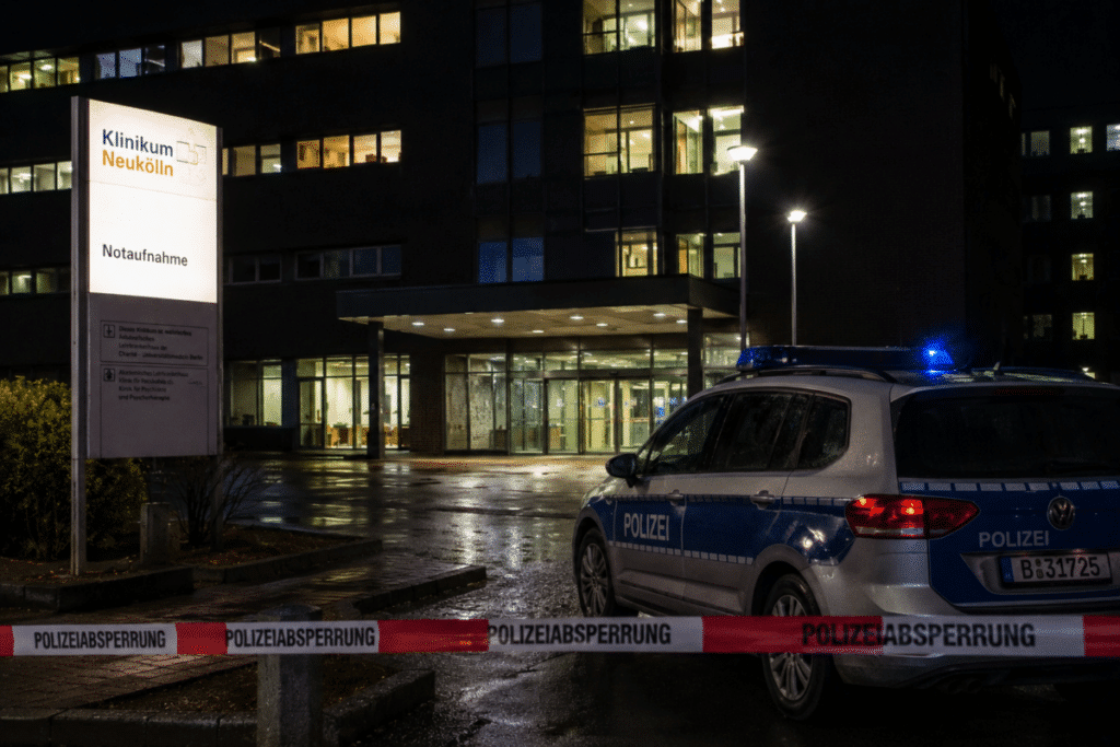 Krankenhaus EInsatz Polizei