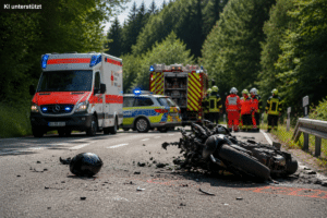 Motorrad Unfall