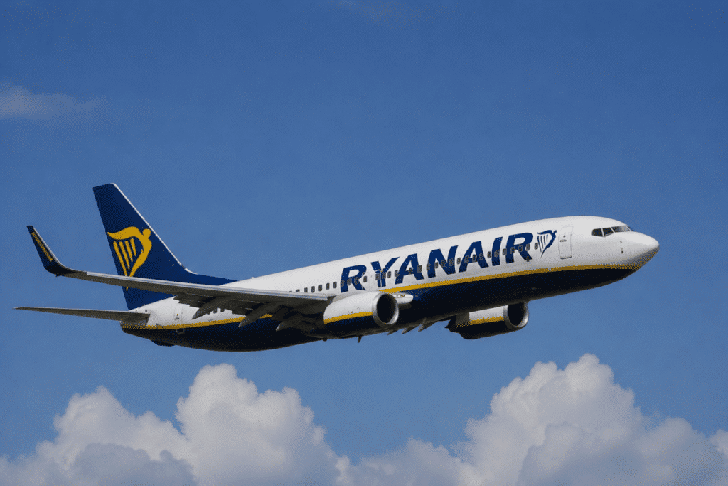 RyanairDrama Fenster Flug nach Memmingen zerbrochen