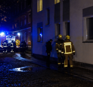 Brand an Gemeinschaftsunterkunft in Berlin-Hellersdorf