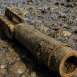 Bazooka-Rakete am Rheinufer in Koblenz entdeckt