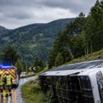 Reisebus-Unfall Norwegen, Reisebus Norwegen, Busunfall Norwegen, deutsche Touristen Norwegen, Unfall Trøndelag, E6 Namdalen, Bus umgekippt, deutsche Urlauber verletzt