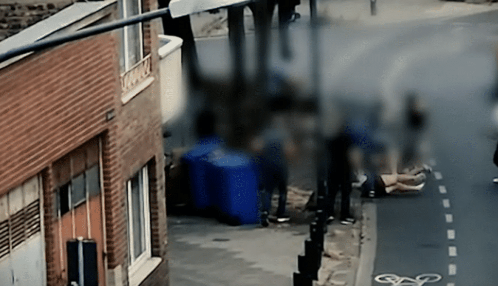 Massenschlägerei in Düren