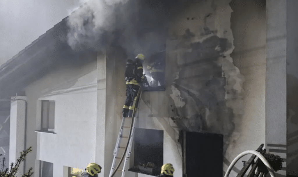 Hausbrand in Bodenmais