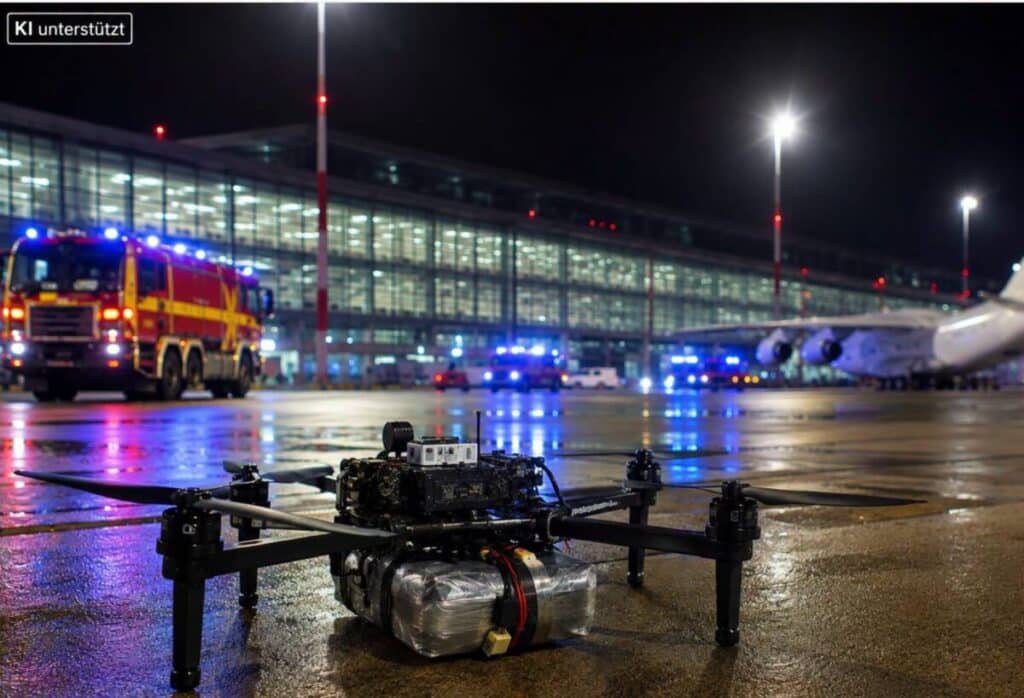 Drohnenalarm Flughafen Leipzig/Halle
