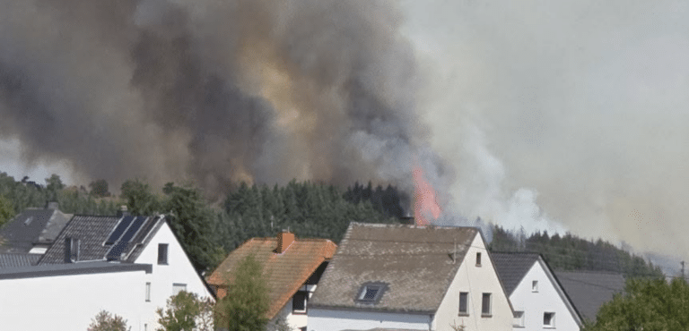 Langscheid Langenfeld Nürburgring feuer