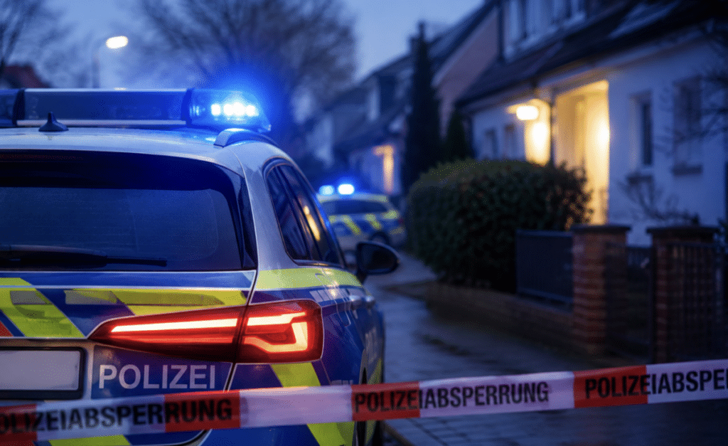 Polizei Absperrung