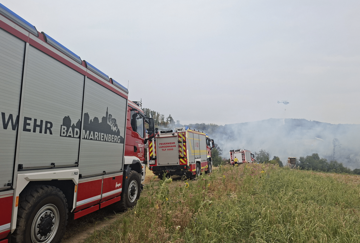 Waldbrandzug des Westerwaldkreises 2