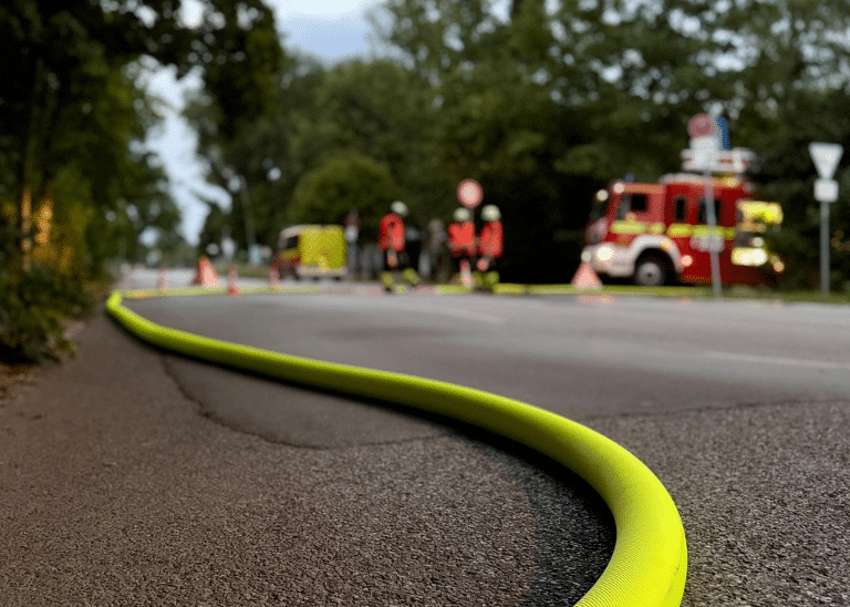 Feuerwehr München rettet Fische