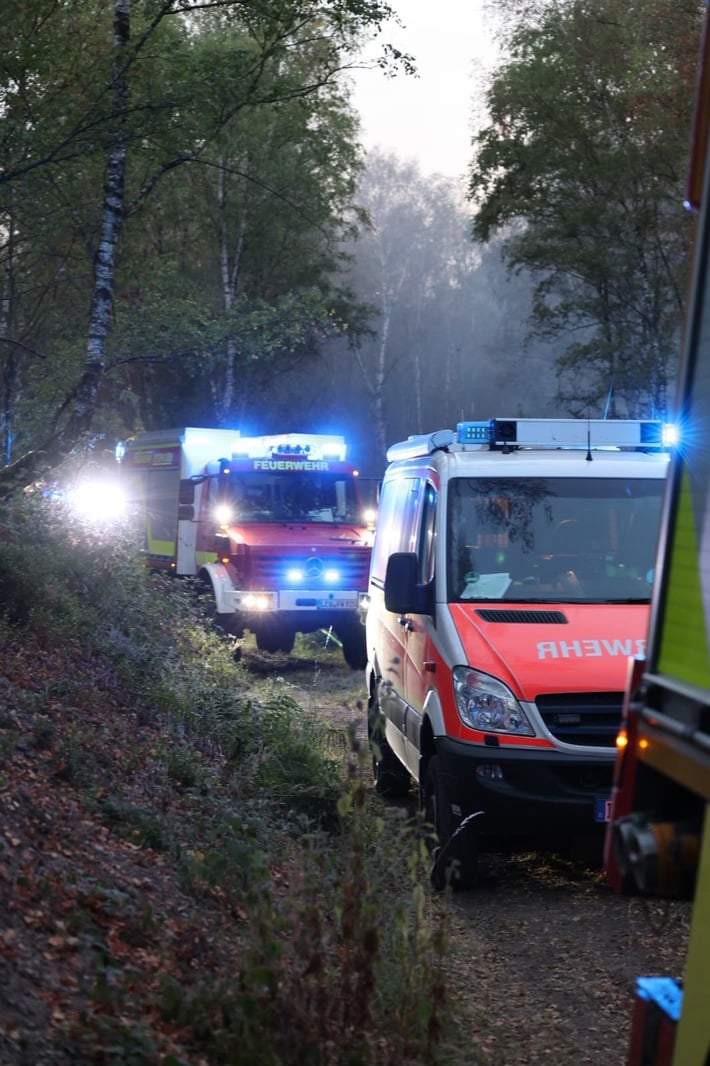 Waldbrand in der Eifel