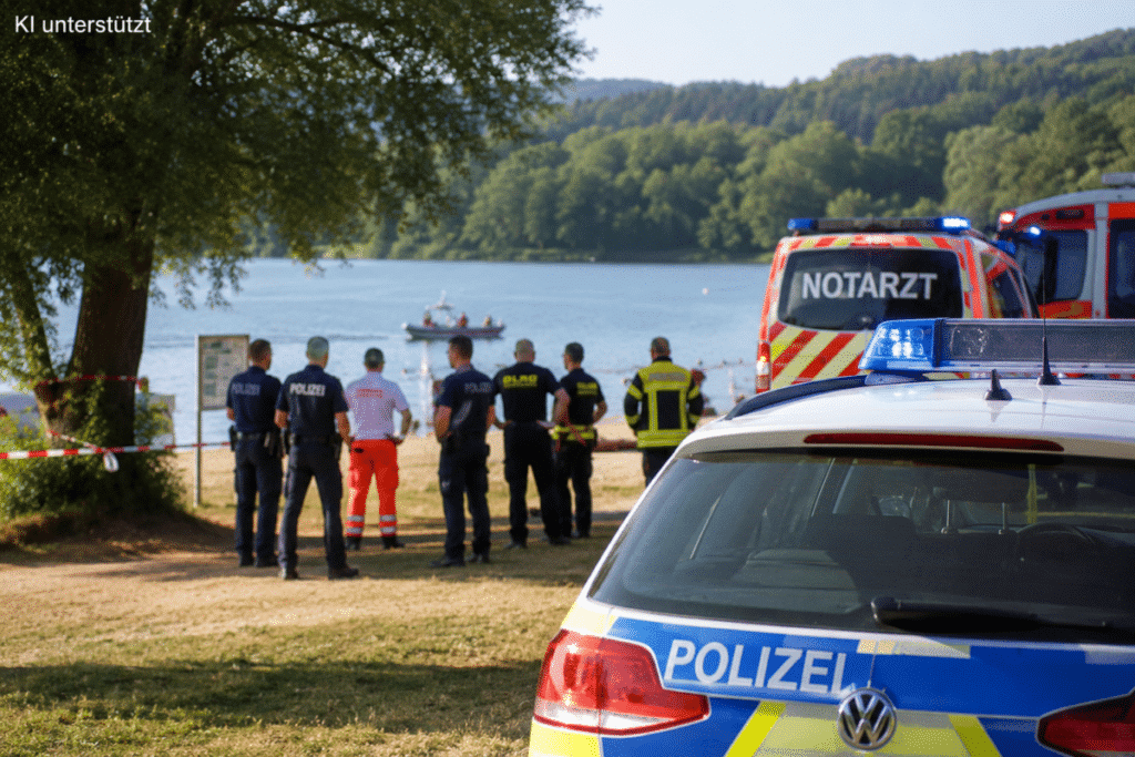 Tödlicher Badeunfall am Twistesee