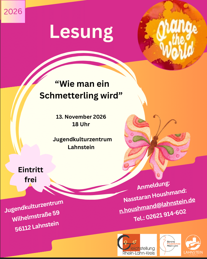 Orange the World 2026 Rhein-Lahn-Kreis