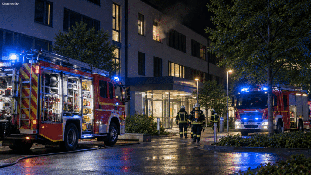 Brand in der LVR-Klinik Bonn