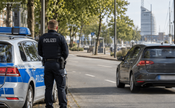 Bremerhaven: Autofahrer kassiert nach Kontrolle weiteres Bußgeld