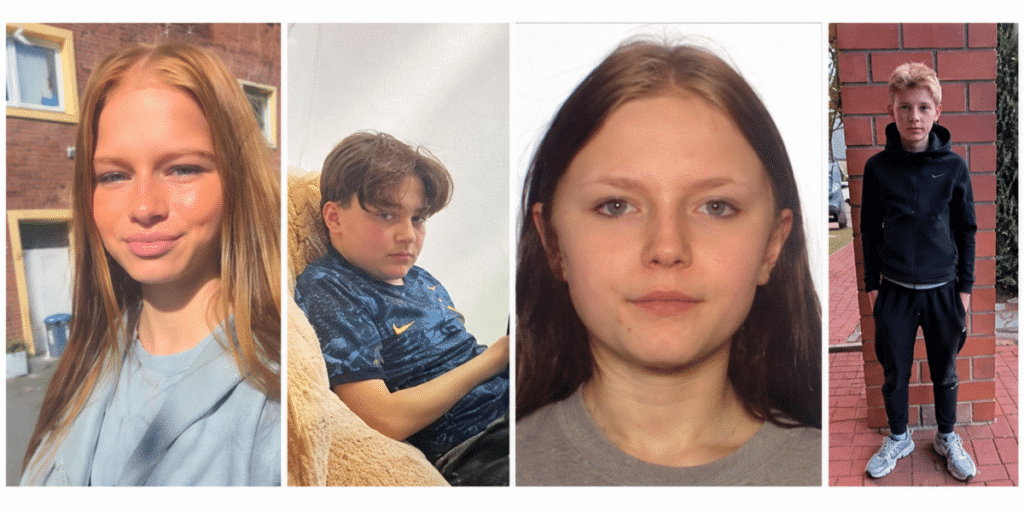 vier Minderjährige im Kreis Mettmann vermisst