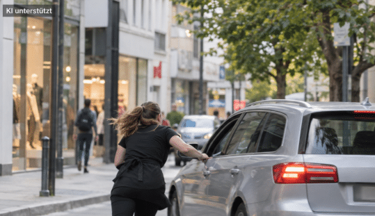 Hannover: Mitarbeiterin verfolgt Ladendiebinnen und wird mitgeschleift