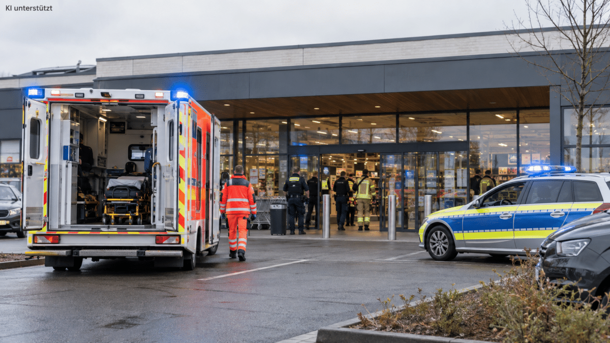 Pfefferspray-Attacke im Supermarkt