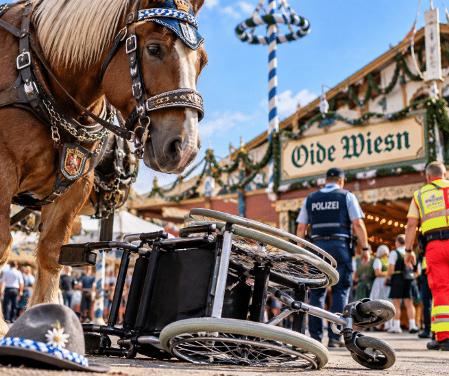 99-Jährige stirbt nach Sturz auf Oktoberfest