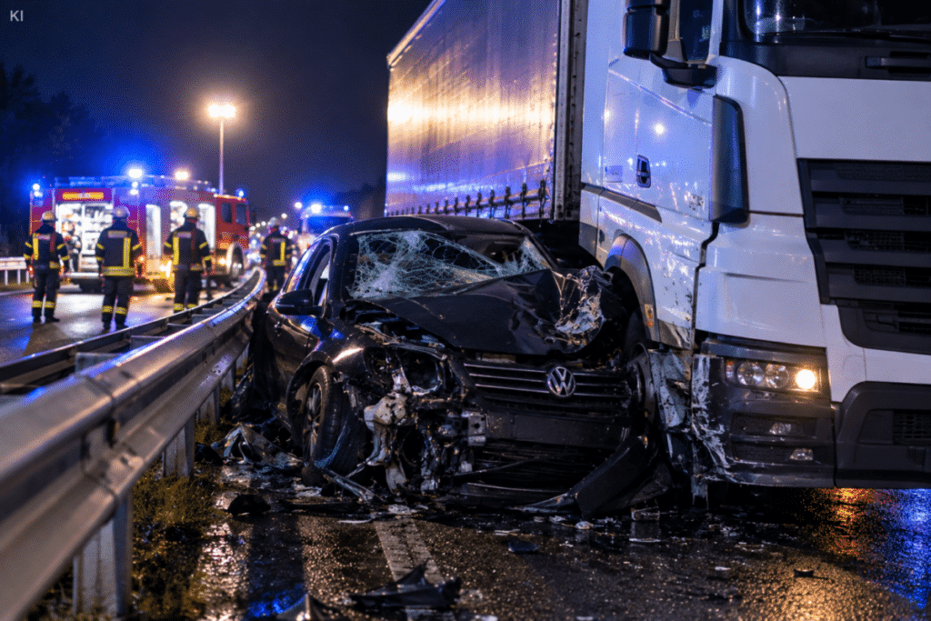 Unfall A6 Sinsheim