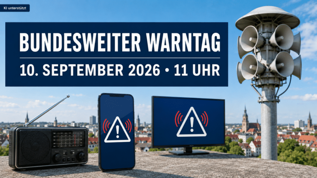 Bundesweiter Warntag 2026
