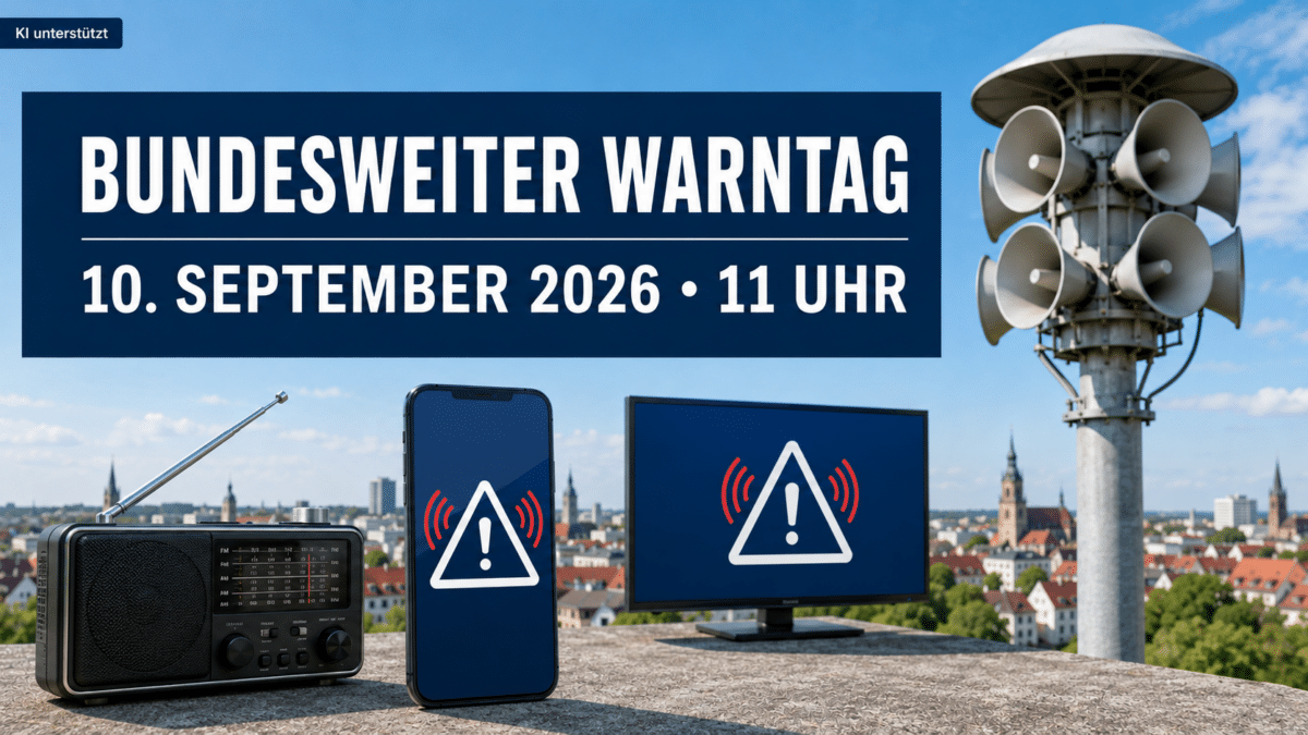 Bundesweiter Warntag 2026