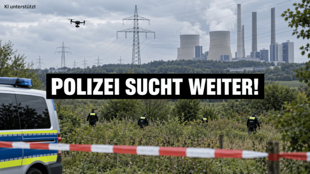 Abschussvorrichtungen am Kraftwerk Weisweiler
