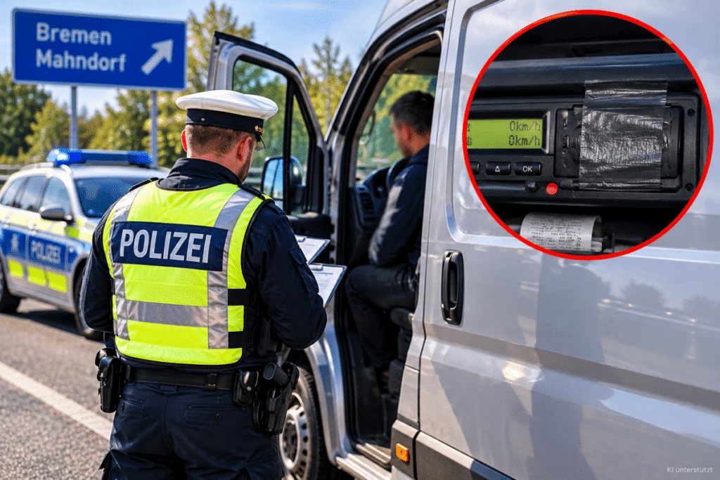 Kleintransporter bei Bremen gestoppt