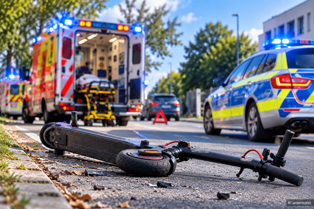 E-Scooter-Unfall in Bonn