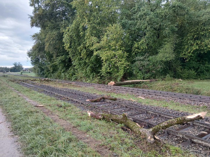 Bahnunfall bei Fridolfing