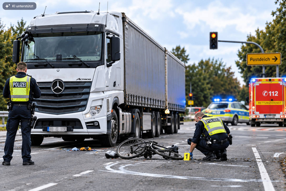 Tödlicher Unfall auf der B220