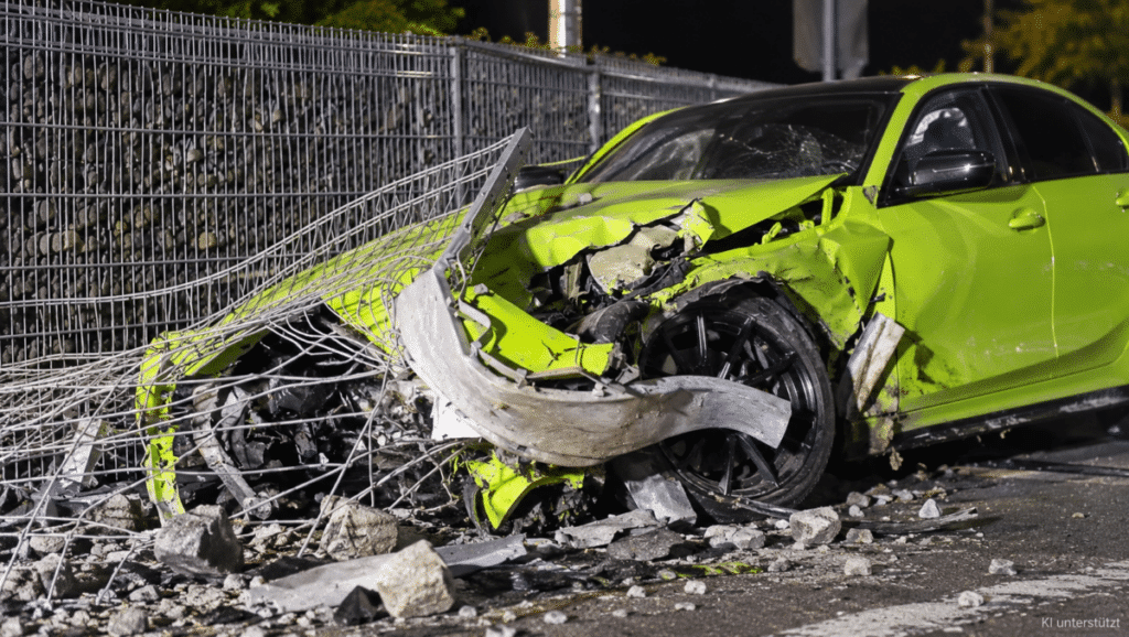 BMW-Unfall in Hennef