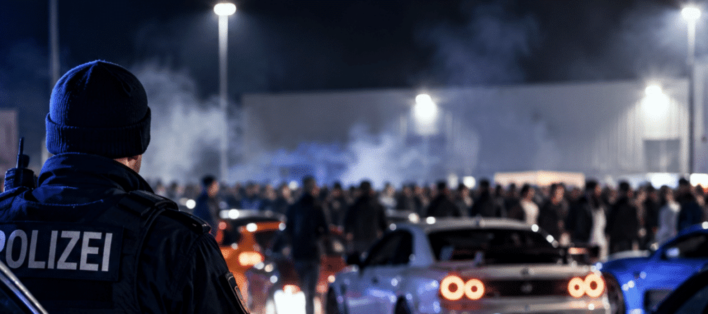 illegales Tuningtreffen Wittlich