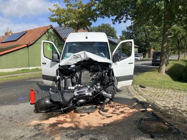 Tödlicher Motorradunfall in Ahlerstedt