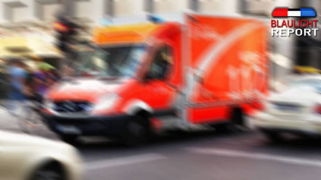 Gefälschter Notarztwagen in Meppen