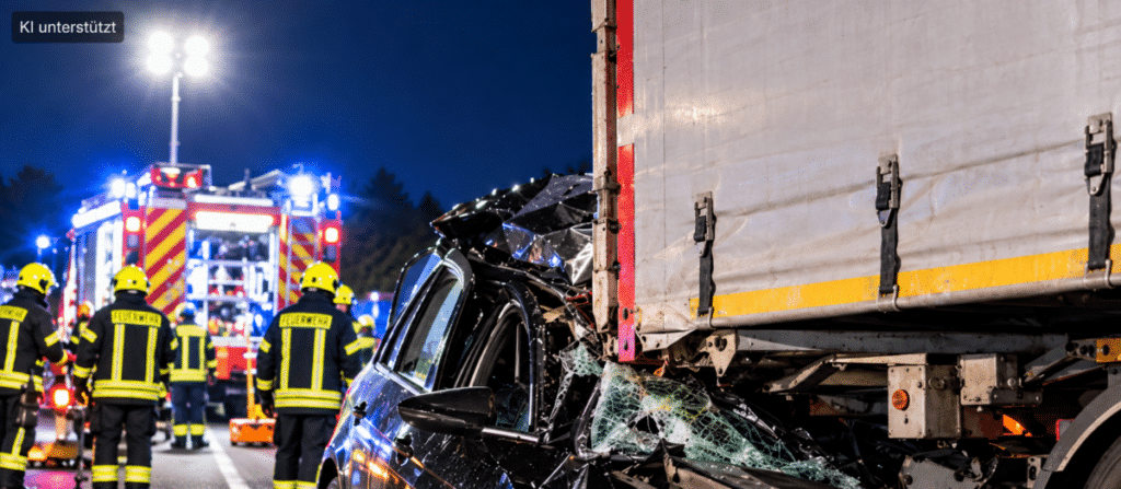 Tödlicher Unfall auf der A1 bei Stuhr
