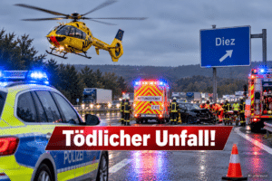Tödlicher Unfall A3 Diez