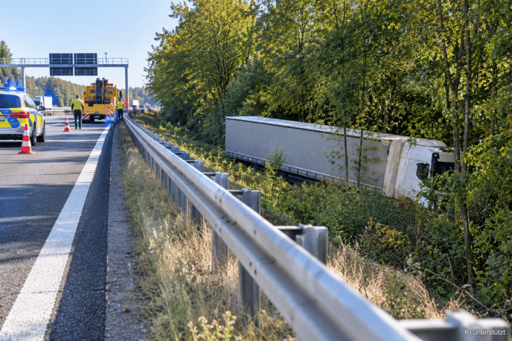 Lkw-Unfall A61 Bad Neuenahr-Ahrweiler