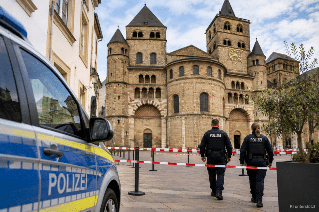 Grillen im Trierer Dom