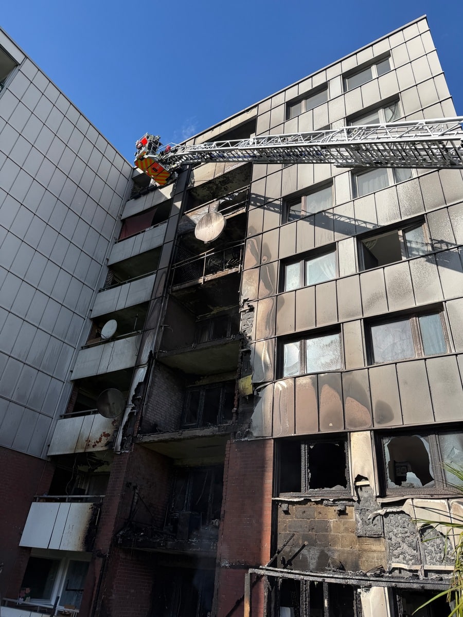 Großbrand in Bonn-Tannenbusch