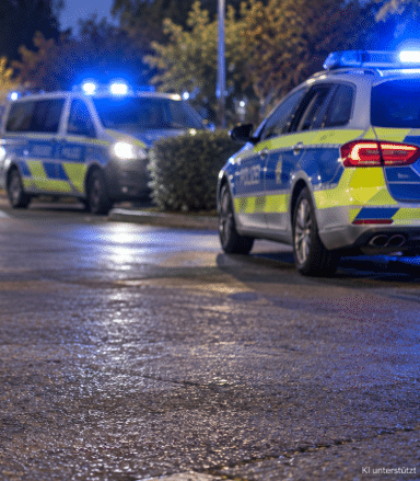 Polizeieinsatz in Gartenstadt