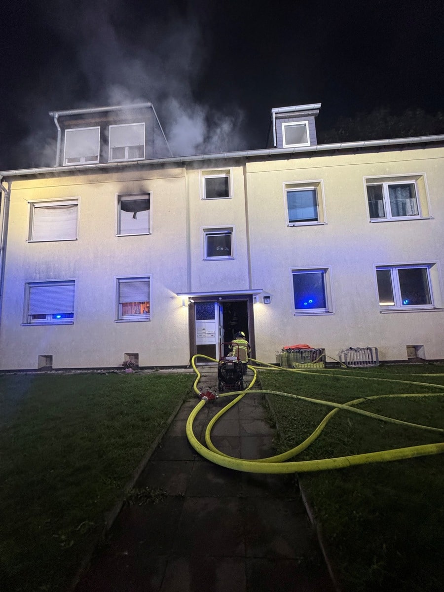 Wohnungsbrand in Gelsenkirchen-Hassel