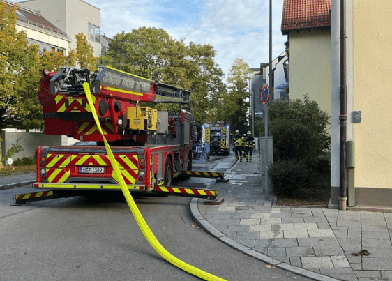 Zimmerbrand in München